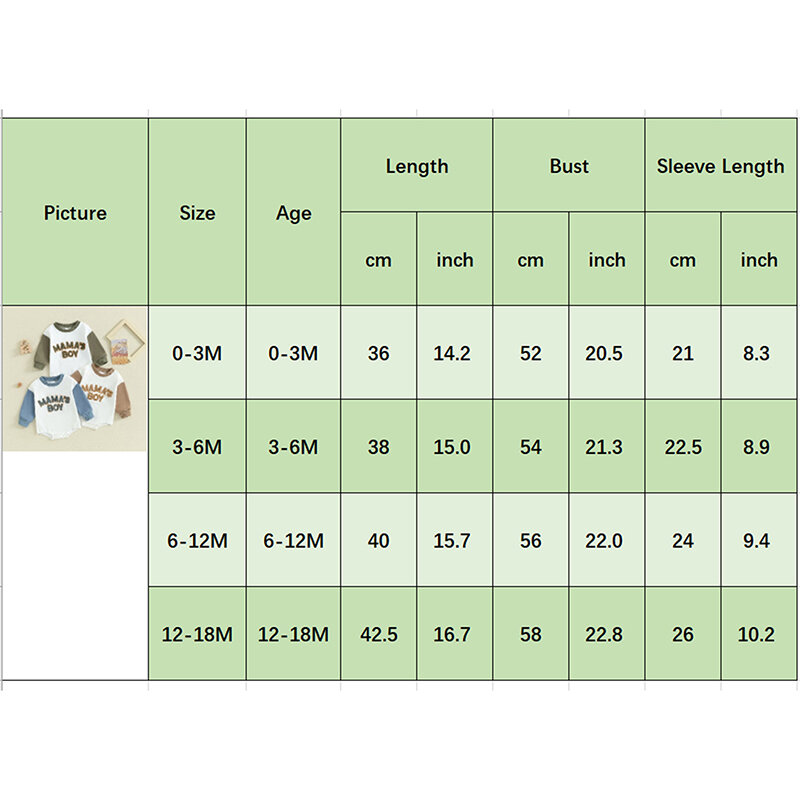 الرضع رسالة نمط طويلة الأكمام بذلة ، بيبي بوي البلوز رومبير ، طفل الخريف الزي ، 0-18 متر ، 2023-10-05