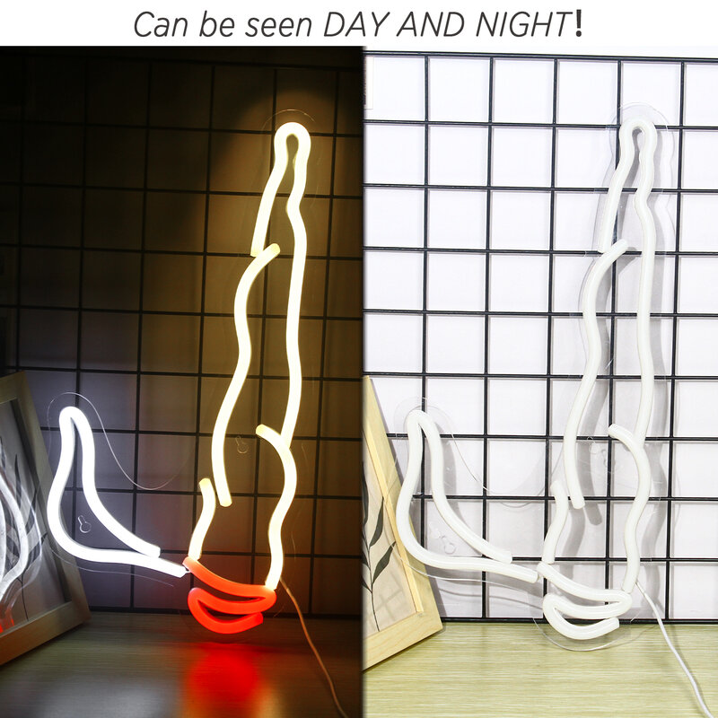 Papierosy Neonowe Znaki Światła LED Artystyczna Lampa Ścienna Logo Do Sypialni Dom Bar Hotel Palenie Obszar Świetlny Znak USB Ręcznie Robione Ozdoby