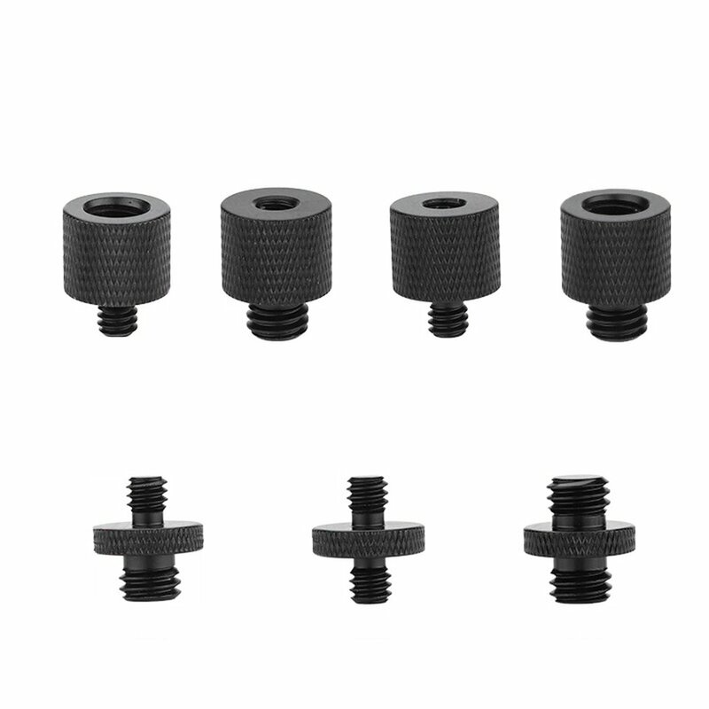 Camera Screw Tripod Smooth Surface Clear Thread Portable Screw Tripod For All Kinds Of Photographic Equipment Conversion Adapter