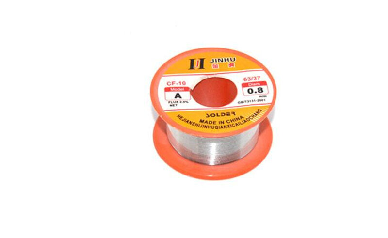 Rouleau de fil à souder à noyau de colophane fondue, 0.3mm, 0.4mm, 0.5mm, 0.6mm, 0.8mm, 1/1mm, 2/1mm, 5/2mm, 100mm, 2.0% mm