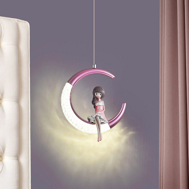 Lampka nocna dla dzieci sypialnia dekoracyjna jadalnia lampy sufitowe led wisiorek światła oświetlenie wewnętrzne wnętrze sufitowa lampa oświetleniowa