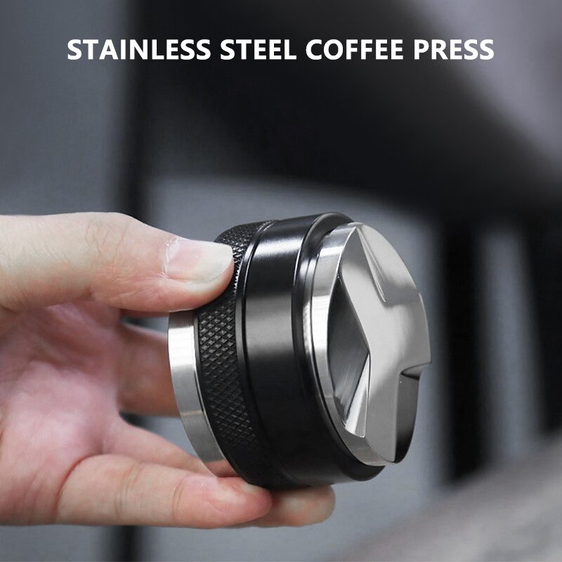 Roestvrijstalen Koffiedispenser 58Mm Voor Espresso Dispenser Basis Vier Peddel Zwaartekracht Sensor Koffie Accessoires