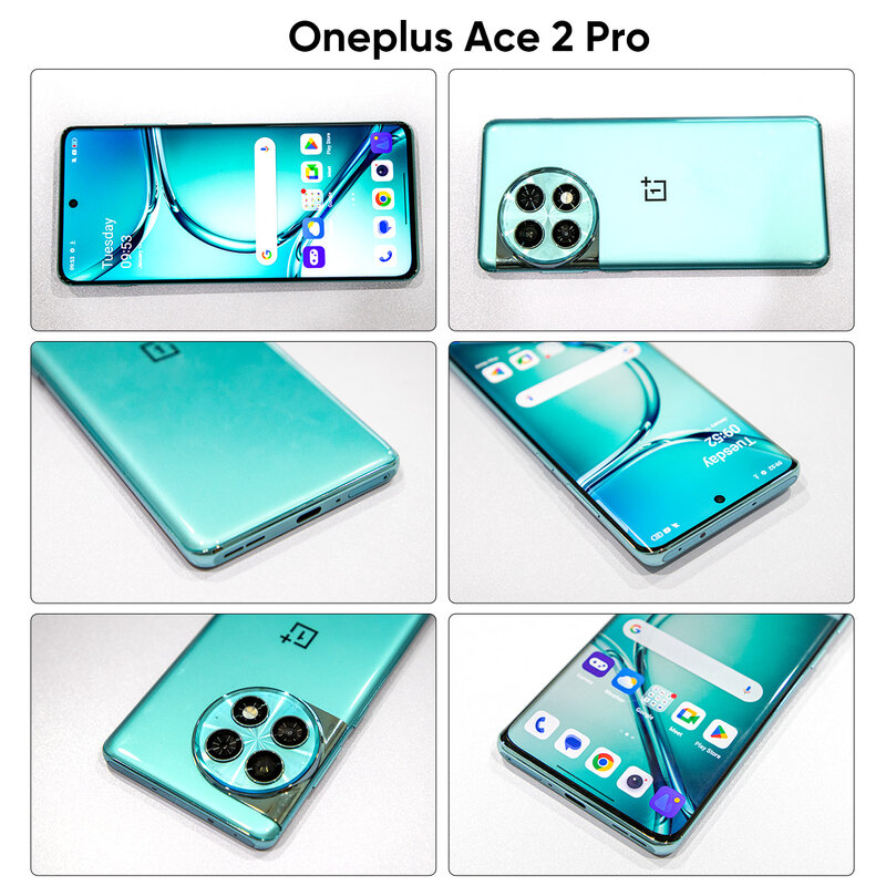 هاتف ذكي Oneplus-Ace 2 Pro 5G ، ذاكرة Rom عالمية ، Snapdragon 8 Gen ، 6.74 "، شاشة عرض AMOLED 120Hz ، بطارية 5000mAh ، 150 واط ، شحن SuperVOOC