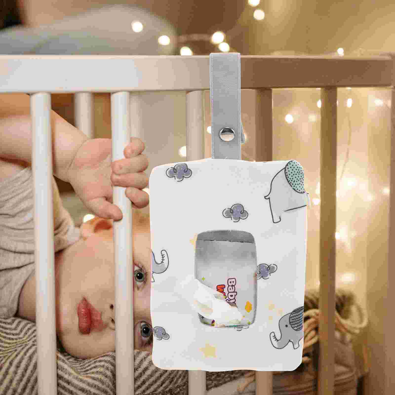 Baby Reisdoekjes Opbergtas Kinderwagen Opknoping Organizer Reiskoffer Houder Voor Luier Herbruikbaar Zakje