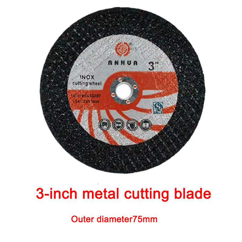 3-inch Metal Saw Blade Angle Grinder Special Cutting Blad Outer Diameter 75mm Inner Hole 10mm Saw Blade Stone Polishing Blade