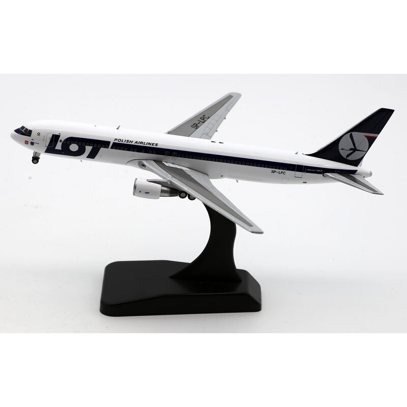 Polish Airlines Boeing B767-300ER Diecast Aircraft Model, JC Wingspan 1:400 Lot, XX40056 Liga avião colecionável, StarAlliance, SP-LPC