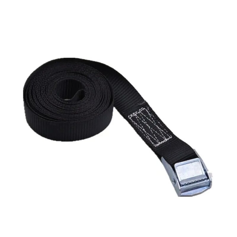 Pressing Buckle Lashing Straps Binding Metal Buckle Ratchet Tie Belt Dacron Tie-down Tie-Down Belt Binding Goods