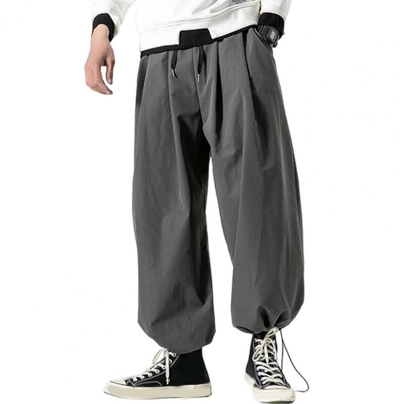 Мужские повседневные брюки в Корейском стиле, мужские Модные брюки, мужские брюки большого размера 3XL, мужская одежда