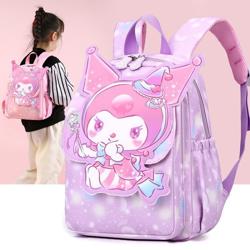 Sanrio New Clow M Backpack Student Cartoon Cartoon School Boys and Girls Schoolbag