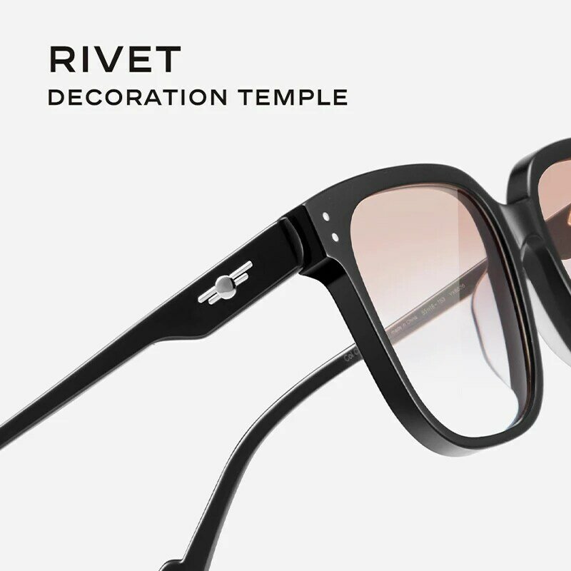 CAPONI Acetate Blush okulary przeciwsłoneczne Gradient różowy antyrefleksyjny koreański Design damskie okulary przeciwsłoneczne UV400 okulary ochronne CP8026