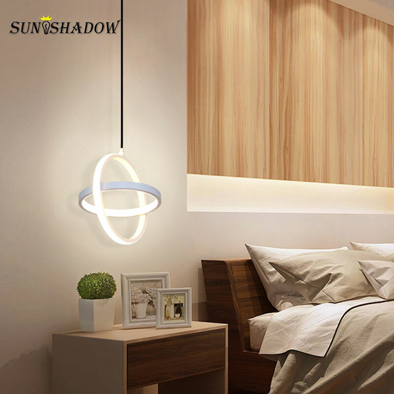 مصباح LED حديث ، مصباح معلق بجانب السرير ، غرفة نوم ، معيشة ، غرفة طعام ، شمعدان إبداعي ، مصباح حائط ، تجهيزات إضاءة داخلية