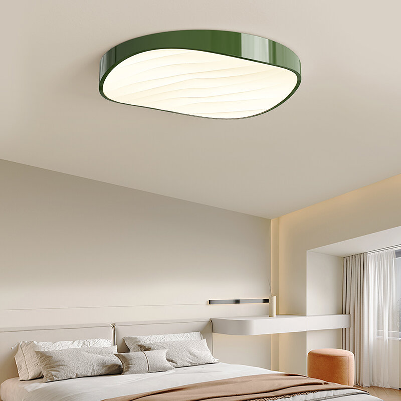 Luz LED de techo moderna, sala de estar Simple para lámpara redonda, dormitorio, pasillo, balcón, estudio, cocina, accesorios de iluminación para decoración del hogar