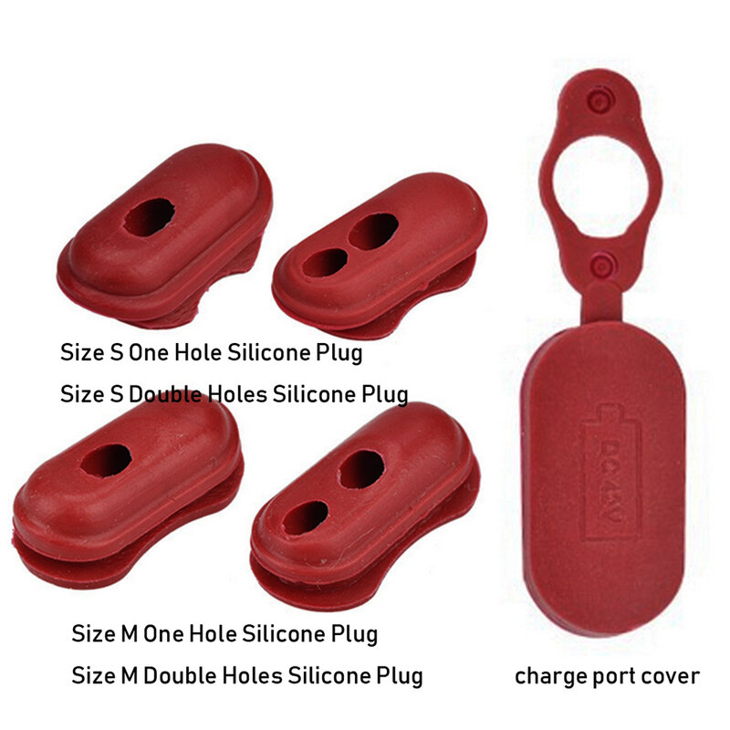 Scooter elétrico Peças de Reposição para Xiaomi M365, Acessórios Skate, Dust Plug Case, Charge Port Cover, Scooters