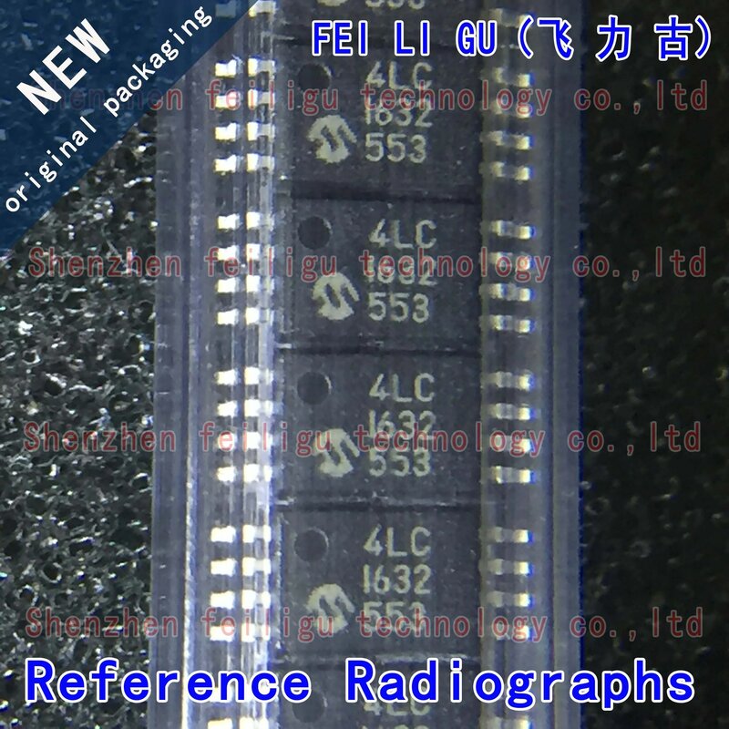 Chip de memória da impressão da tela, 24LC128-I/ST, 24LC128, 4LC, TSSOP8, EEPROM, 128 MB, original 100% novo, 1-30Pcs
