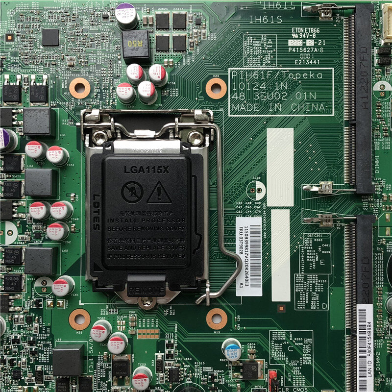Scheda Madre Desktop Per Lenovo S510 M7100Z M7110Z M7121Z IH61S PIH61F 1155 03T9028 Sistema di Mainboard Completamente Provato
