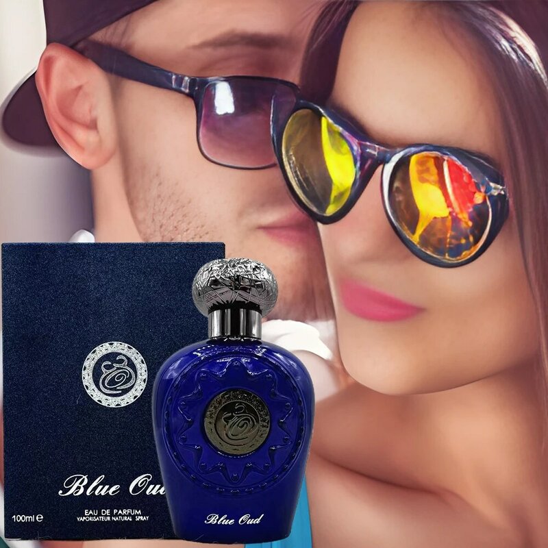 Preto reunindo perfume essencial, óleo de fragrância, Dubai, Oriente Médio, Parfum árabe, minoria, desodorante, festa, qualidade superior, azul, 100ml