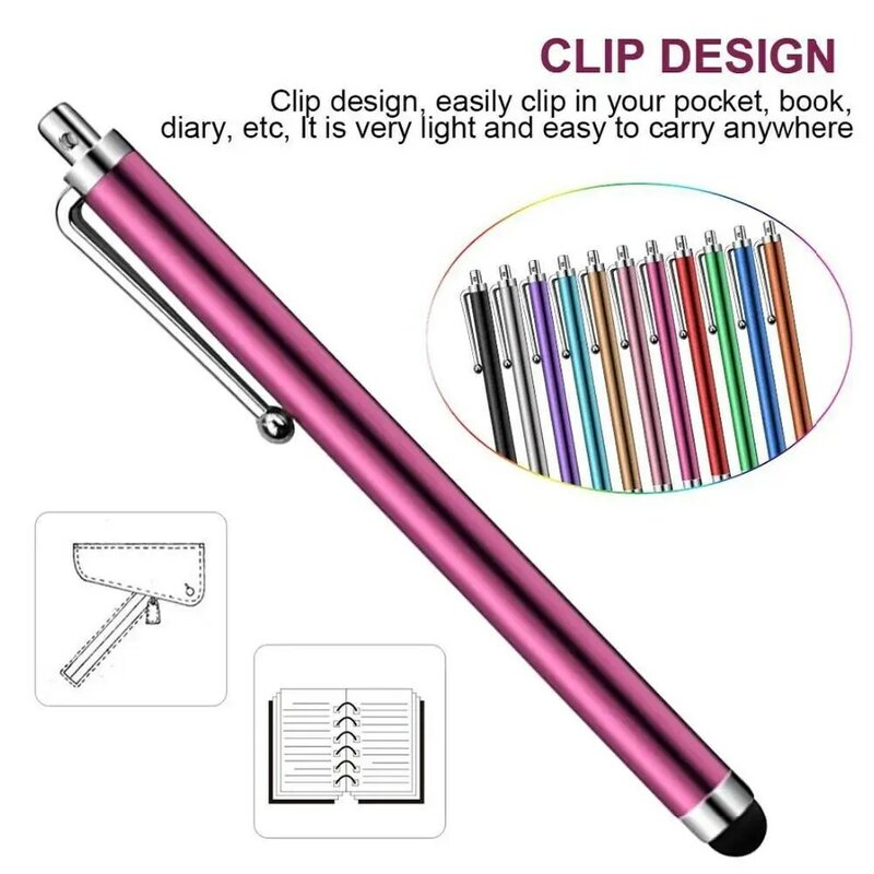 10 Stück universelle Touchscreen-Stift Stifte kapazitiven Bildschirm Stift Smartphone Bleistift für iPad iPhone alle Telefon Tablet
