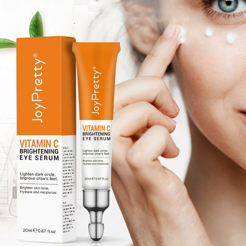 Vc Whitening Eye Cream Anti Dark Circle Eye Bags Lightening Wrinkle Eyes Care 20g Beauty Cream Removal Firming Skin Serum C W8r8