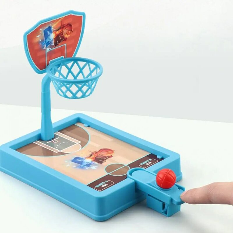 3/8 Balls Indoor Basketball Shooting Sports Games Children Play Sets Hoop Interactive Kids Board Game Desktop Ball Children Toy