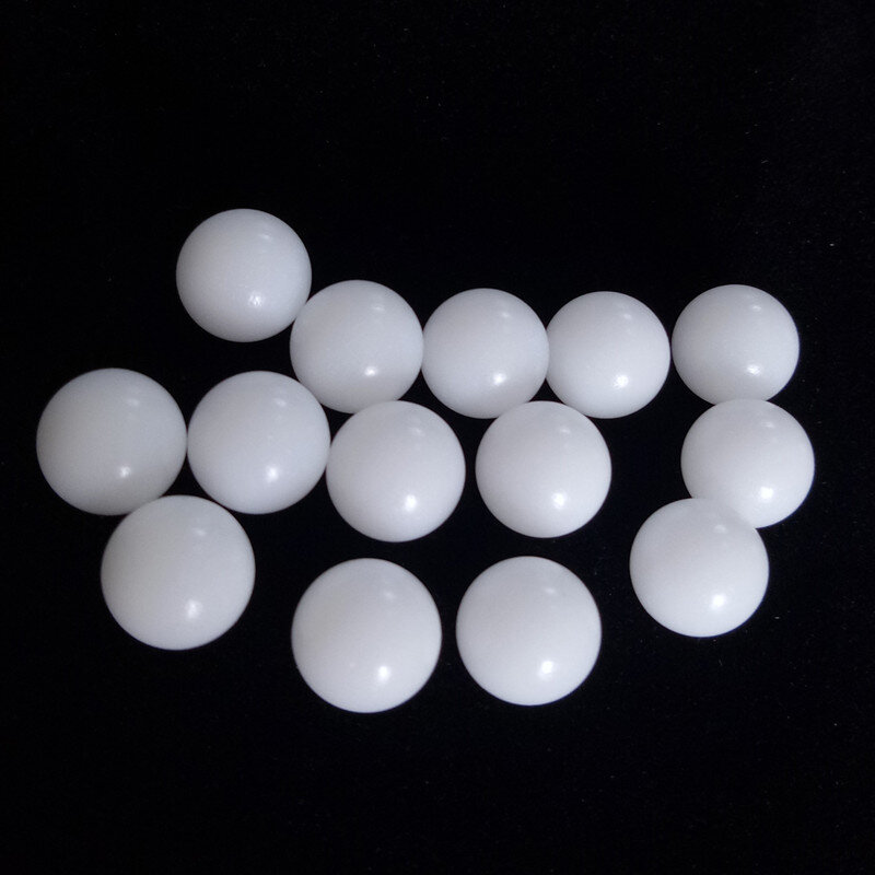 Bola de precisão plástica Pom branco, bola sólida, 2 2,38 2,5 2,778 3 3,175 3,969 4 4,5 4,763 5 5,556 6 6,35 6,95 7mm a 15mm, 10 a 100pcs