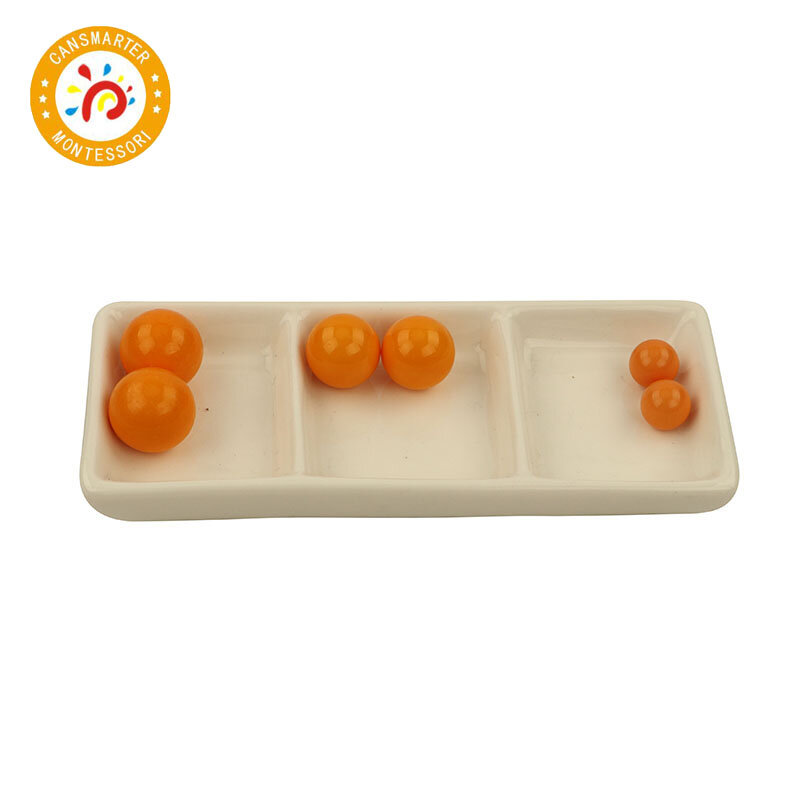 Montessori Learning Material Toy Basic Transfering Activity Daily Life Teaching Tray Classification Educational Toy for Children