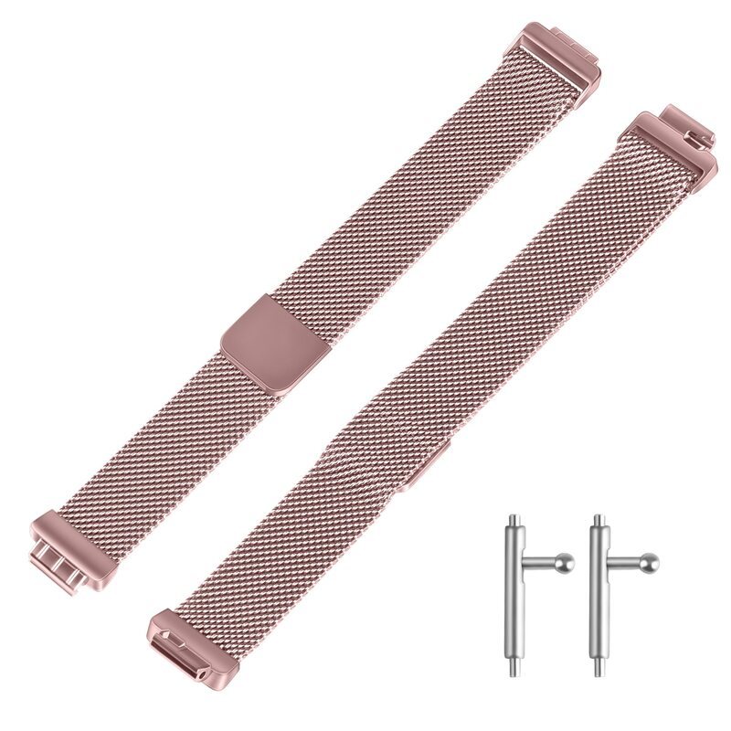 For Fitbit Inspire 2 Band Strap Smart Watch Bracelet Metal Magnetic Milanese Wristband Replacement for Fitbit Inspire 2 Bands