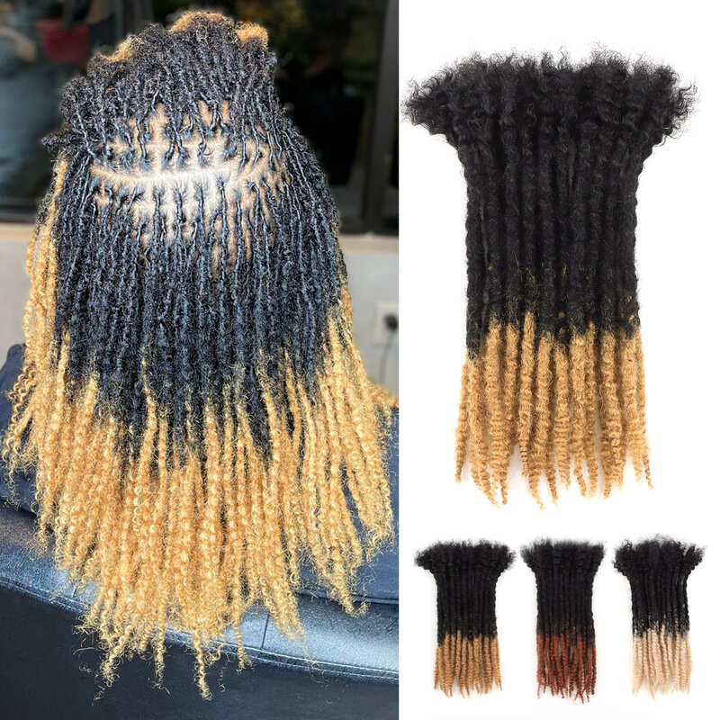 Orientfashion Dreads 2022 New Arrivals Human Hair Style Soft Textured Locs Curly Ends Handmade Dreadlock Extensions