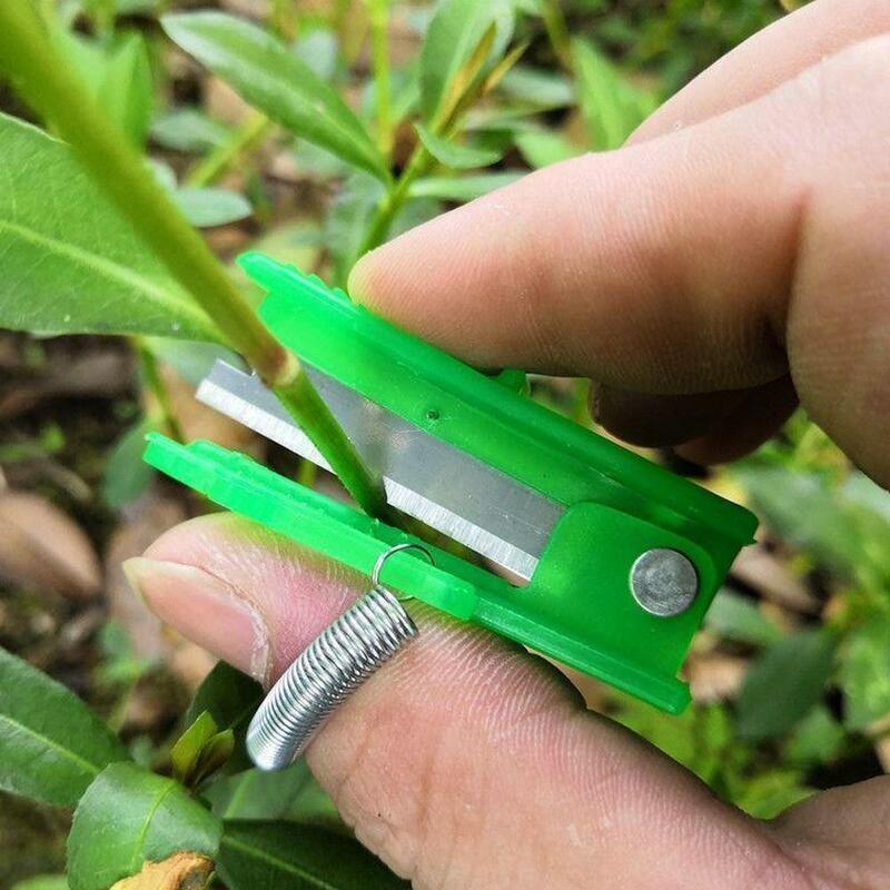 Zbieranie kciuka nożyce gilotynowe ogród warzywa separator owoców nóż kikut narzędzie do zbioru zbieranie warzyw Q8F2