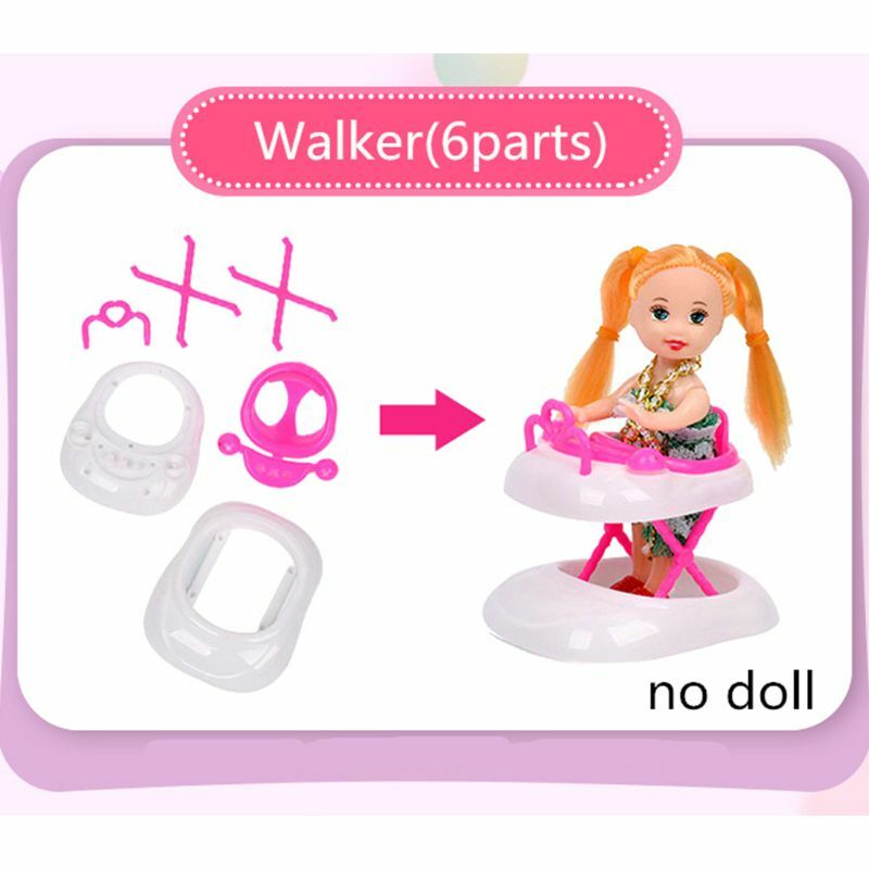 Novidade infantil interativa para acessórios bonecas para crianças 6 anos