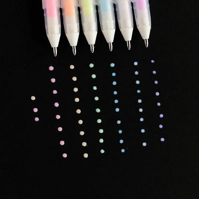 Fashion Colored Glue Sticks Pen School Office Supply Student Stationery Child DIY Paper Crafts Hand Account Sticker Fast Dry
