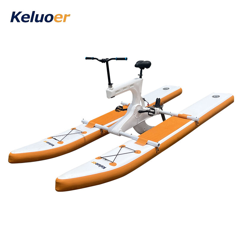 Bicicleta de agua portátil, pedal flotante, barco, recreación