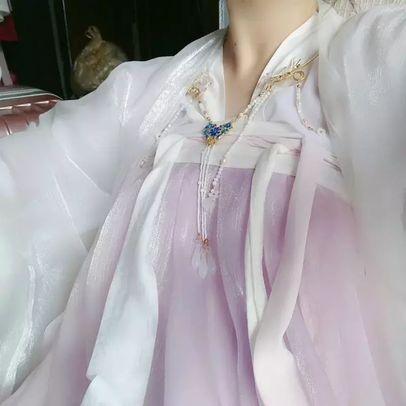계량기 실버 양이온사 글리터 크레페 오간자 원단, 웨딩 드레스 의류 스커트, 얇은 여름 광택 소프트 바느질