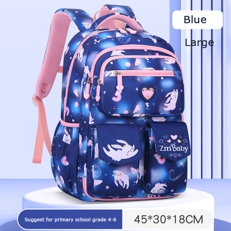 Нейлоновые водонепроницаемые школьные рюкзаки для мальчиков и девочек-подростков, портфели для начальной школы для учеников 1-6 классов, 4 цвета