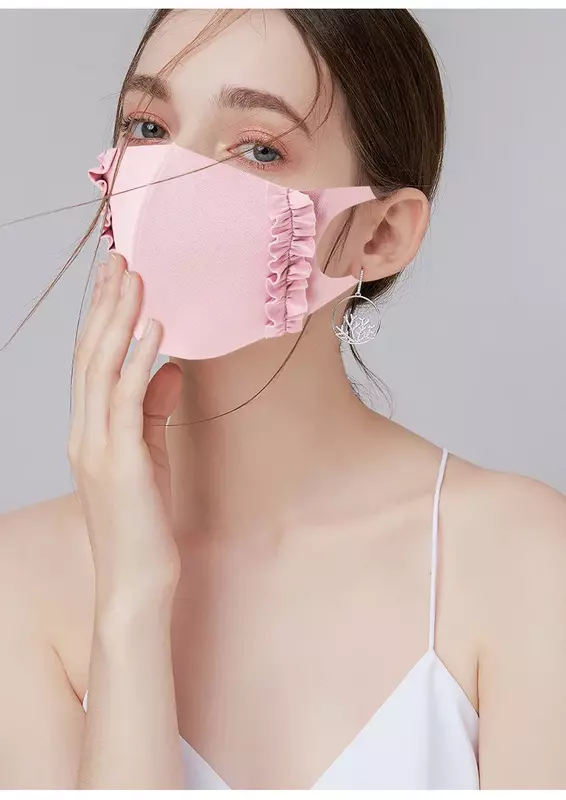 Mask Anti-Dust Cotton Mouth Face Mask Anti-fog Stereo 3D Mask Respirator Men Women Mascarillas Mascaras with Ear Edge