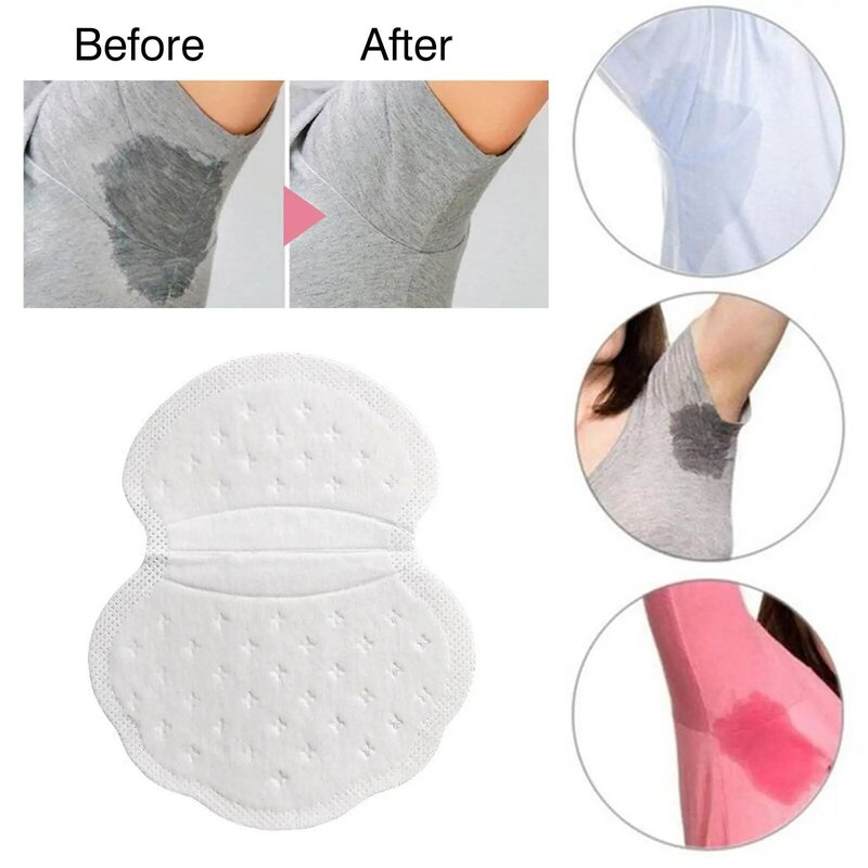 Sdotter 10/30/50pcs Underarm Pads Dress Clothing Perspiration Deodorant Pads Armpit Care Sweat Absorbent Pads Deodorant For Wome