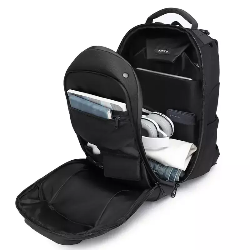 Sac à dos pour ordinateur portable Oxford 17 "pour homme, sac à dos de voyage polyvalent, grande capacité, 40 L, qualité
