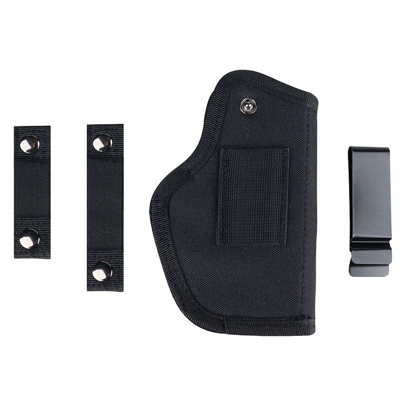 Fondina per pistola tattica universale fondine per il trasporto nascoste cintura Clip in metallo IWB OWB fondina borsa per pistola softair per pistole di tutte le dimensioni