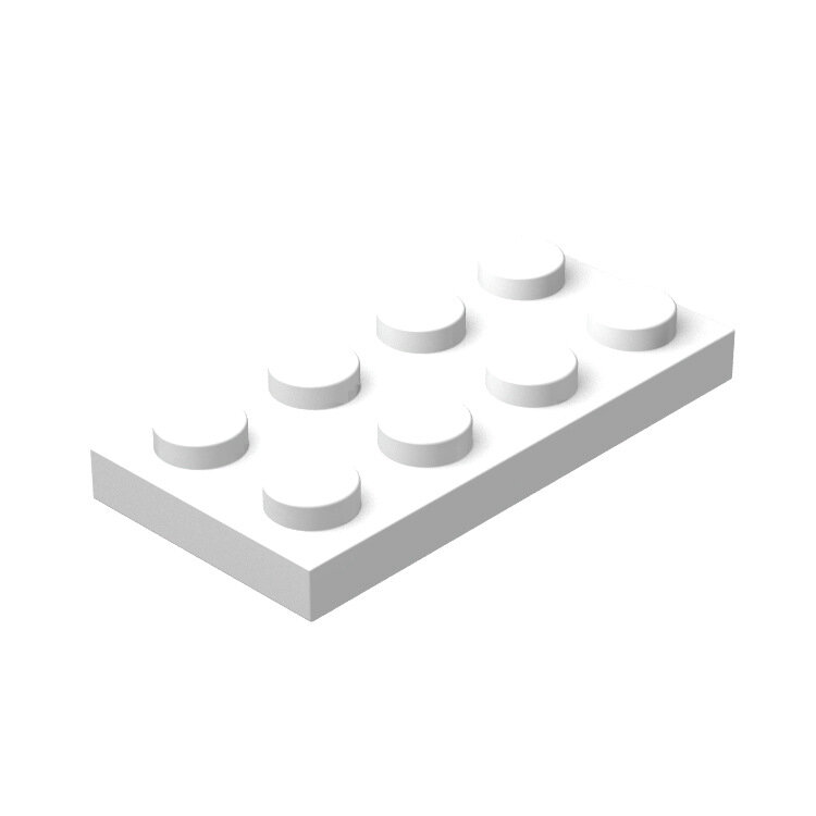 MOC 3020 조립 입자 액세서리 구성 요소 2x4 일반 보드 20PCS 벽돌 다채로운 빌딩 블록 교육 장난감 도시