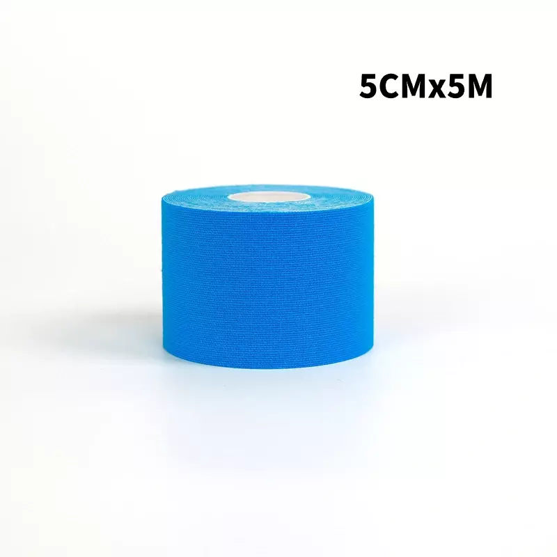 5Cm X 5M Kinesiologie Elastoplast Tape Spierverband Sport Katoen Elastische Strain Blessure Tape Knie Pijn Reliëf Stickers