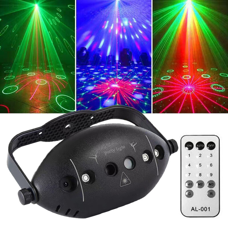E2 72 Pattern Disco Lights Stage Light DJ Party Light Projector Light Strobe Party Club Home Holiday Decoration Lights For Disco