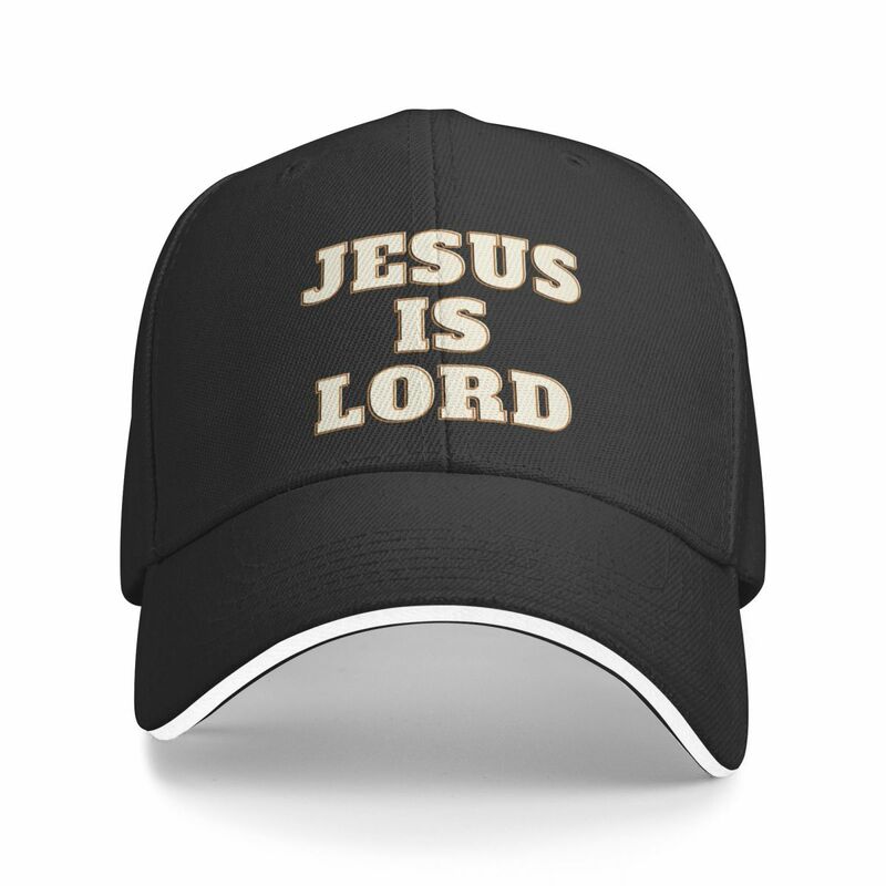 قبعة بيسبول للجنسين ، في الهواء الطلق ، المسيح هو الرب ، المسيح