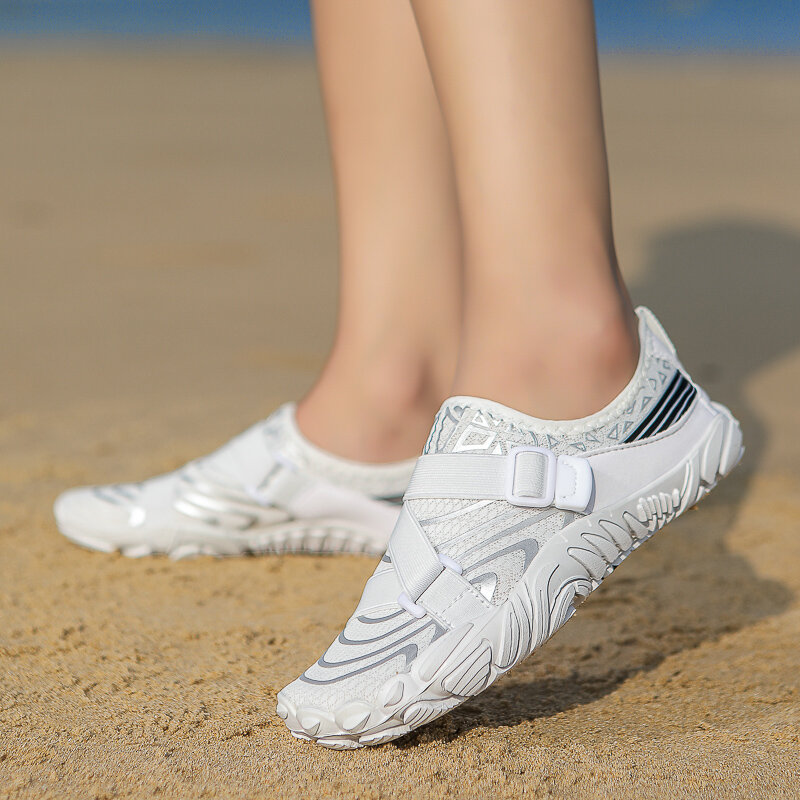 Sapatos de água seca rápida ao ar livre para homens, sandálias de praia, tênis aquático upstream, tênis de natação descalço, mergulho rio e mar