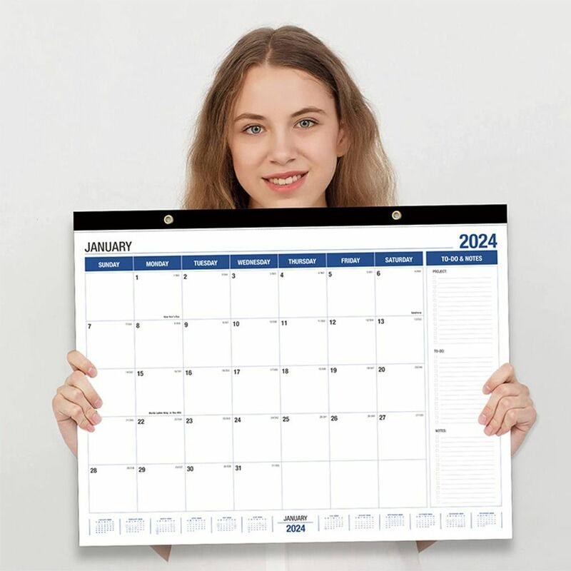 18 mesi 2024-2025 pianificazione e organizzazione del calendario pianificatore annuale pianificatore 17x22 pollici programma giornaliero Home Office