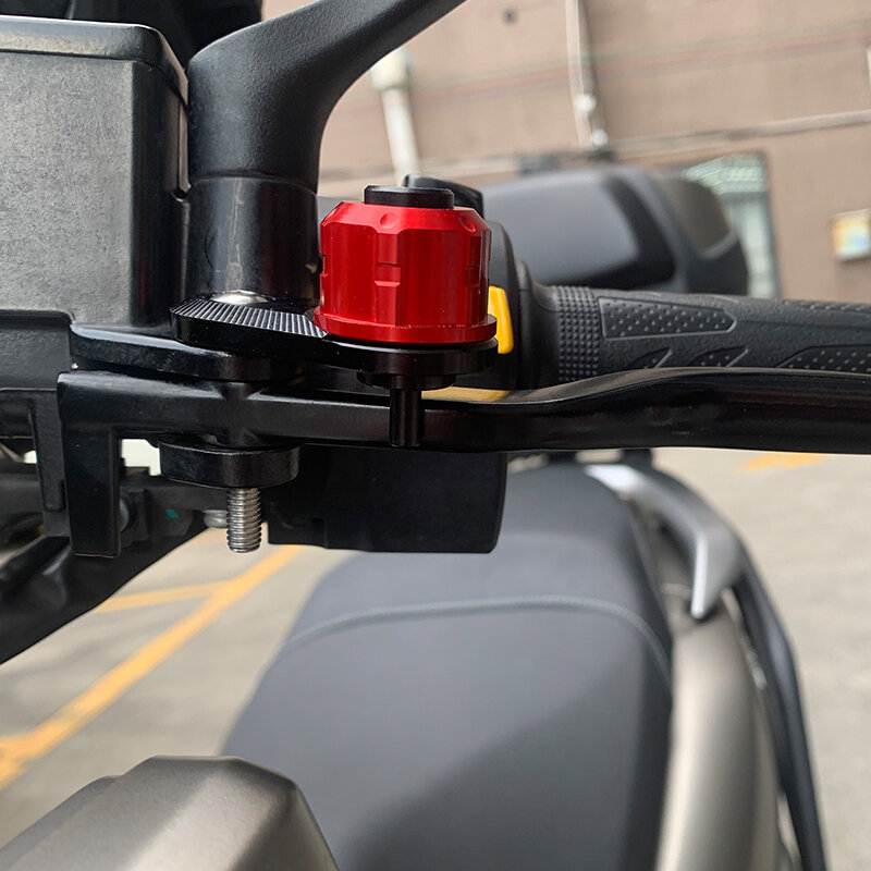 XADV-palanca de freno de estacionamiento para motocicleta, bloqueo de botón auxiliar de estacionamiento CNC, para Honda X-ADV 750 2024-750, novedad, 2017