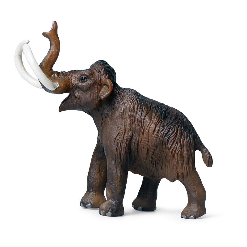 Solidna symulacja przyrody dla dzieci zabawkowy model zoo prehistoryczne mamuta ręcznie robione