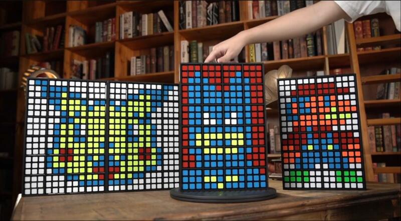 Rubik's Wall de Bond Lee, tours de magie