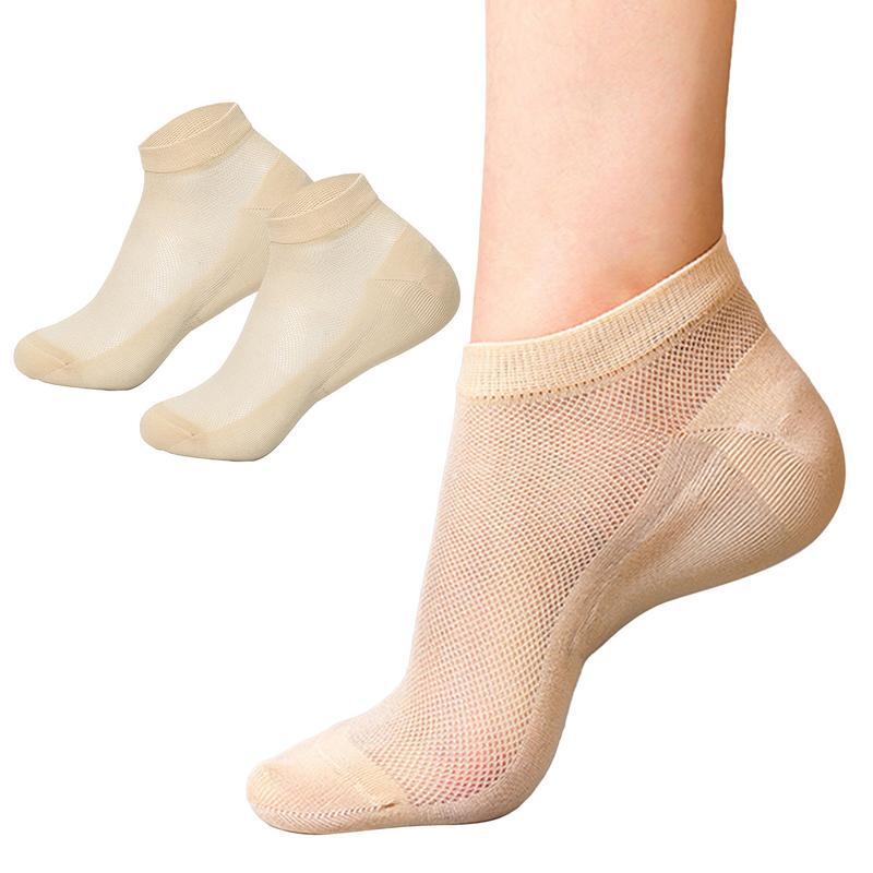 Height Increase Socks 2PCS Invisible Height Increasers Breathable Height Insoles Comfortable Boot Insoles