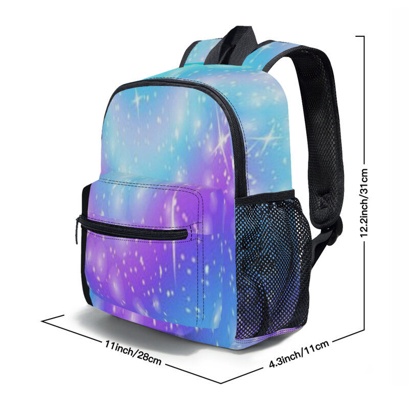 Детский рюкзак для девочек и мальчиков, школьная сумка для малышей с изображением сказочного единорога, феи и звезд, сумка для детского сада, 2023