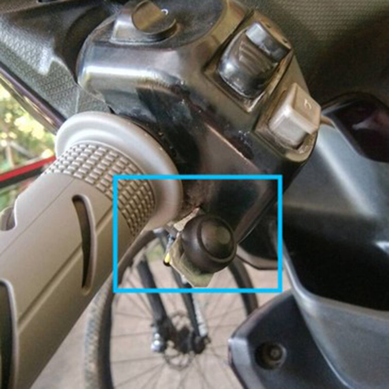 Nowy przełącznik uchwyt przełącznika motocykla wodoodporny przełącznik światło mijania jazdy 12mm Mini chwilowy przełącznik przyciskowy