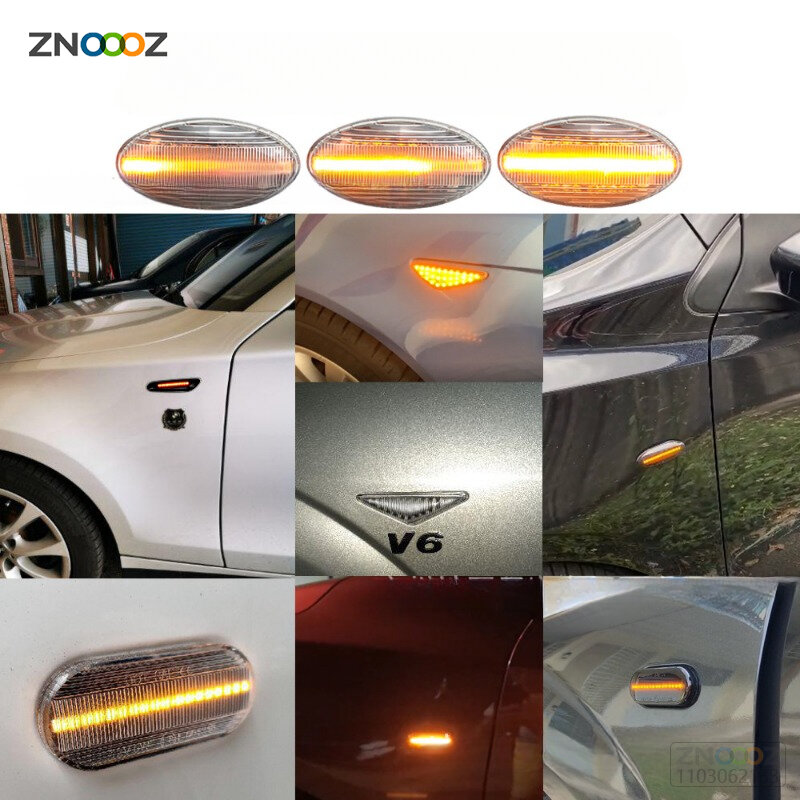 LED Turn Signal Side Marker Lights Blinker Lamp For Citroen Berlingo Xsara Picasso Jumpy Elysee Crosser Dispatch C1 C2 C3 C4 C5